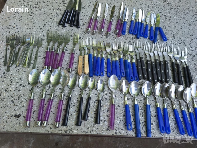 Прибори за хранене-80 броя, снимка 2 - Прибори за хранене, готвене и сервиране - 50666655