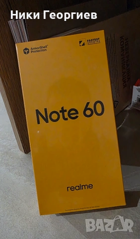 Чисто Нов Realme Note 60 НЕ отварян , снимка 3 - Други - 53142684