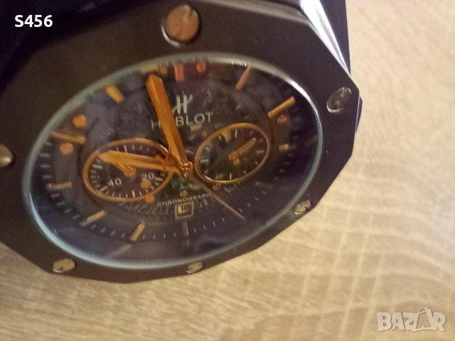 Hublot  Скелетон+ Hublot Подарък.Нов мъжки луксозен часовник , снимка 8 - Луксозни - 46729914
