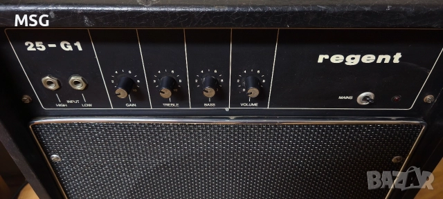 Китарен усилвател REGENT 25-G1 , снимка 4 - Ресийвъри, усилватели, смесителни пултове - 52799943