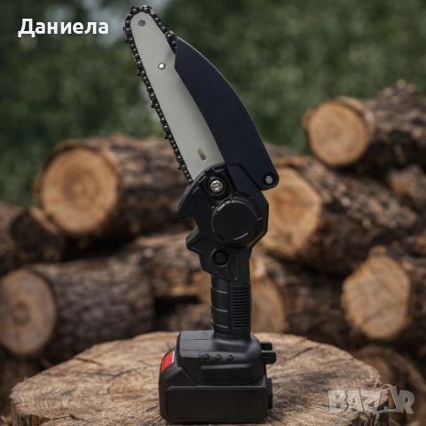 Акумулаторен мини трион 48V с 2 батерии и куфар