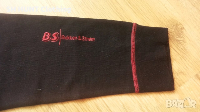 Bekken & Strom 100% Merino Thermo размер L / XL термо блуза 100% Мерино вълна - 1685, снимка 4 - Екипировка - 52841034