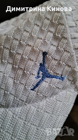 Бяла бейзболна шапка Air Jordan Nike, снимка 4 - Шапки - 54053222