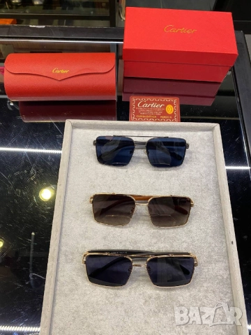 очила с черен обикновен калъф и ув защита cartier chanel
