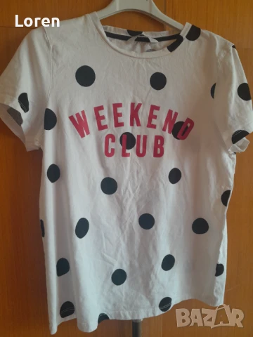 *Nightwear by George*Тениска на големи точки , снимка 3 - Тениски - 50928239