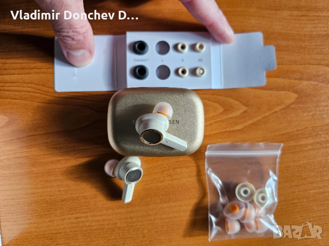 Продавам блутут слушалки - Bang & Olufsen Beoplay EX - като нови, снимка 7 - Слушалки и портативни колонки - 52824478