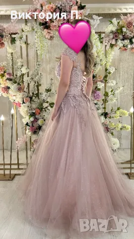 Бална рокля, снимка 3 - Сватбени рокли - 47960713