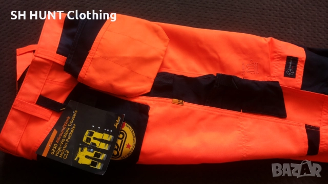Snickers 6230 Allround Work Craftsman Trousers Hi-Vis Orange размер 54 / XL работен панталон W4-238, снимка 13 - Панталони - 52067770