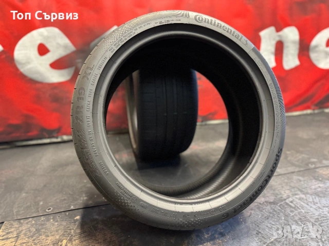 265 35 19, Летни гуми, Continental SportContact6, 2 броя, снимка 4 - Гуми и джанти - 54160872