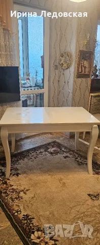 Продавам кухненска маса в добро състояние. , снимка 2 - Маси - 56054932