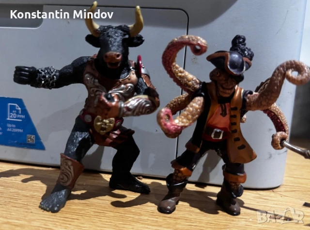 Колекционерски фентъзи фигурки (Papo/Schleich) – Минотавър и Пират-мутант