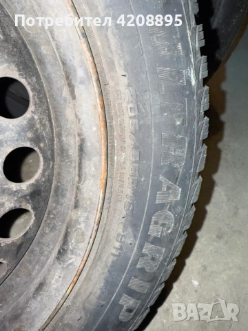 ЗИМНИ ГУМИ 16 ЦОЛА + ДЖАНТИ ВТОРА УПОТРЕБА 150 ЕВРО, снимка 7 - Гуми и джанти - 53285890