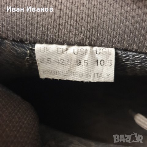 водоустойчиви туристически обувки TREZETA Gore-Tex номер 42,5 , снимка 8 - Други - 42867748