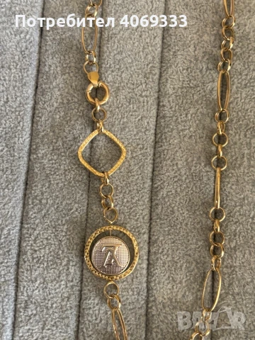 Ново дамско колие с висулка 13.34гр 14к, снимка 4 - Колиета, медальони, синджири - 50998386