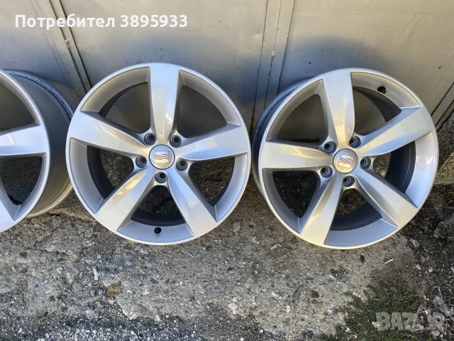 Оригинални джанти на VW Sharan 7N SEAT Alhambra 17”, снимка 3 - Гуми и джанти - 56235190