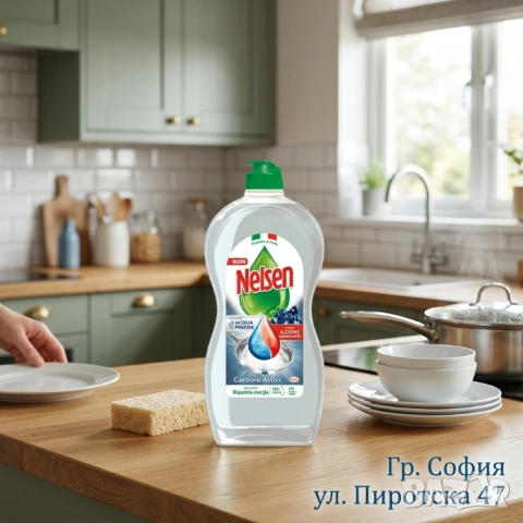 Nelsen Carboni Attivi активен въглен препарат съдове 850мл. 2.60 €