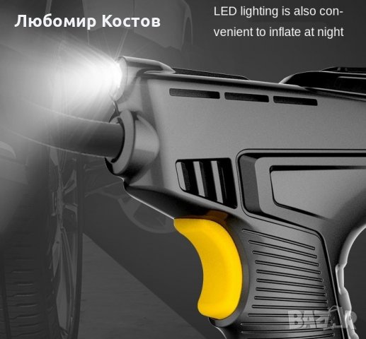 Автомобилен  цифров компресор на 12 волта, снимка 3 - Аксесоари и консумативи - 35487329