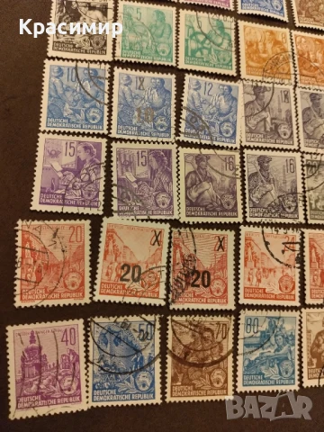 Пощенски марки ГДР.5 годишен план , снимка 6 - Филателия - 51359940