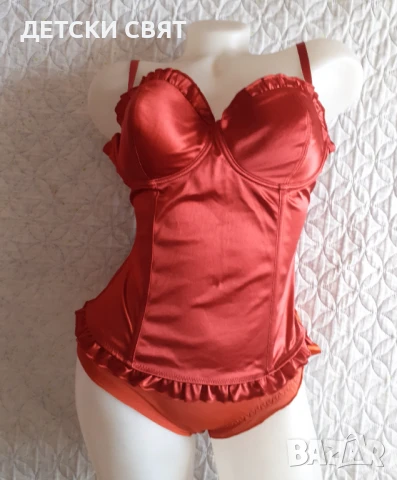 Дамски корсет от сатен, снимка 1