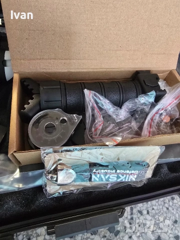 PCP NIKSAN TACTO 5.5 въздушна пушка, снимка 4 - Въздушно оръжие - 53203178