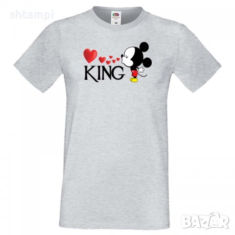 Мъжка тениска Set for Couples Mickey 3 Подарък,Изненада,Рожден ден