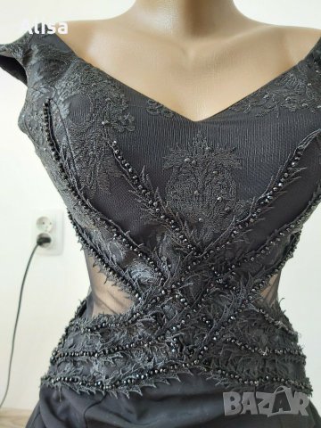 Луксозна дамска рокля, снимка 4 - Рокли - 29499834