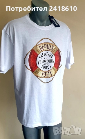 Vilebrequin Cotton Mens Size XL / 3XL НОВО! ОРИГИНАЛ! Мъжка Тениска, снимка 6 - Тениски - 54182597