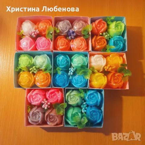 Кутии с ароматни сапунчета 