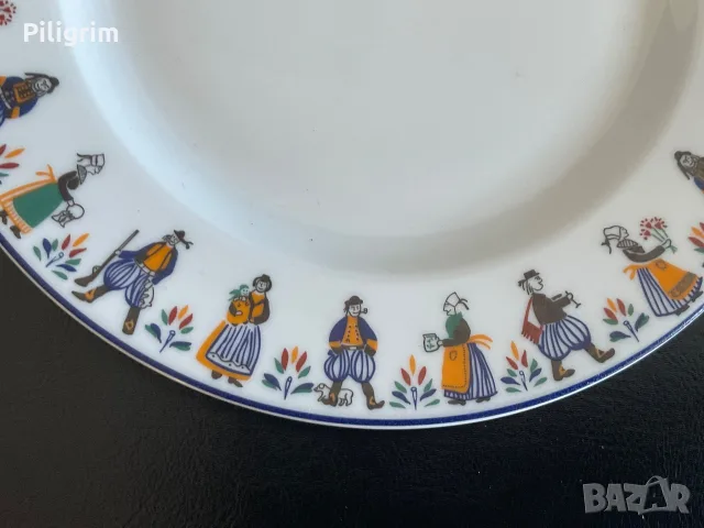 Чиния «Porcelaine de Limoges«., снимка 2 - Колекции - 56021642