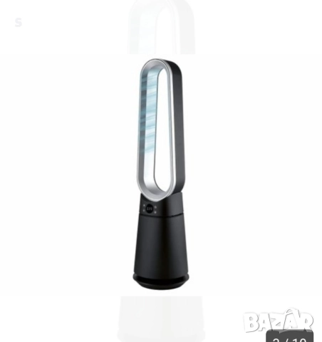 стоящ вентилатор на силвъркрест 35W без роторен., снимка 2 - Вентилатори - 51505516