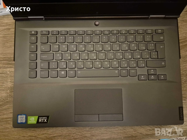 Lenovo Legion Y740 15.6" геймърски лаптоп RTX 2060, I7 9750H, 48GB RAM, снимка 5 - Лаптопи за дома - 53180696
