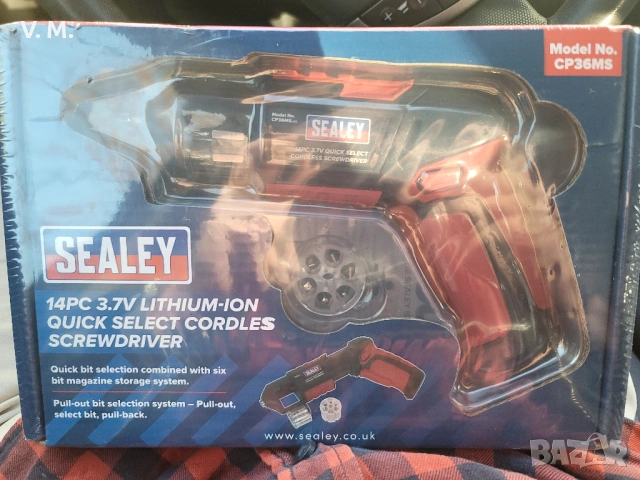 CP36MS нов винтоверт с механизъм на револвер от Англия, снимка 2 - Винтоверти - 54208509