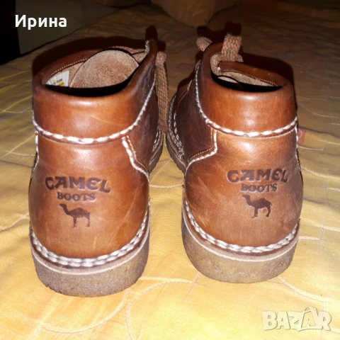 Camel boots естествена кожа 39 номер , снимка 1 - Дамски боти - 31311574