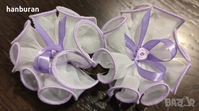 Кордели, малки панделки за коса, снимка 2 - Аксесоари за коса - 27241083