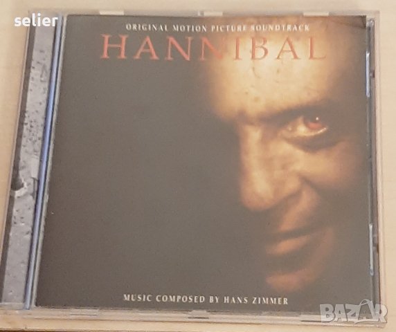 HANNIBAL-MUSIC HANS ZIMMER Оригинален диск ,немско издание 2001г Отлично състояние на диска  Цена-20, снимка 1 - CD дискове - 40658605