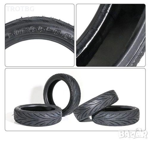 Безкамерна задна гума с гел 60/65-6.9 за електрическа тротинетка Ninebot Max G2, снимка 3 - Други спортове - 52513521