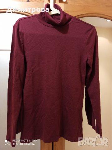 Дамска поло блуза, снимка 1 - Блузи с дълъг ръкав и пуловери - 31995835