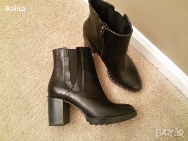 Tamaris боти естествена кожа, снимка 8 - Дамски боти - 29494697