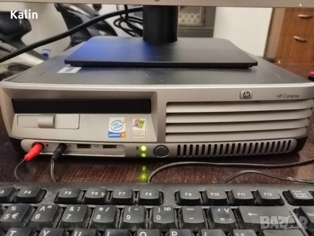 Настолен компютър HP slim, снимка 2 - Работни компютри - 31369995