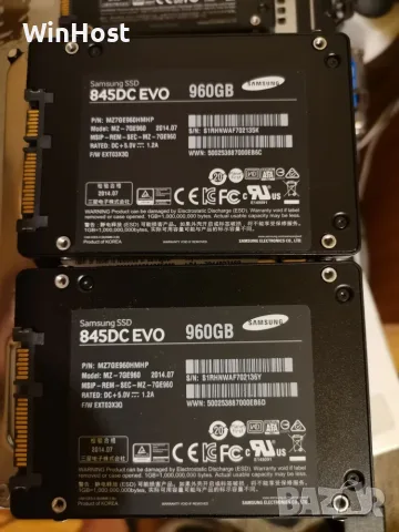 SSD 1TB Samsung 845 DC EVO, SATA, отлично състояние