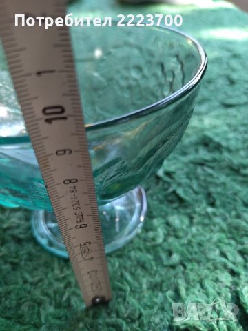 Мини съд за ядки или бомбони -цветно стъкло , снимка 5 - Други - 42225949