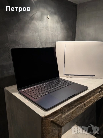 4 cycle! КАТО ЧИСТО НОВ Macbook Air M4 Midnight 13", снимка 6 - Лаптопи за дома - 54209229