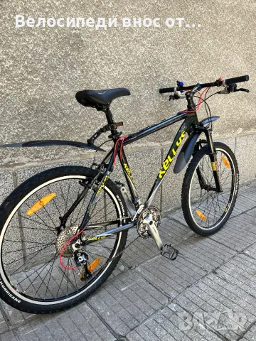 Велосипед колело KELLYS 26 цола 27 скорости всичко е SHIMANO DORE LX много запазено технически Ок , снимка 10 - Велосипеди - 49879107