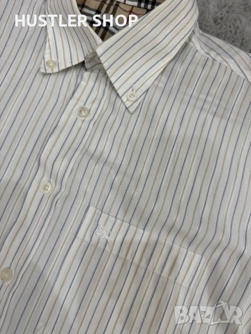 Мъжка риза BURBERRY. Размер М, снимка 2 - Ризи - 54150360