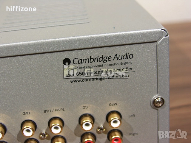 Усилвател  Cambridge audio azur 650a , снимка 10 - Ресийвъри, усилватели, смесителни пултове - 51594997