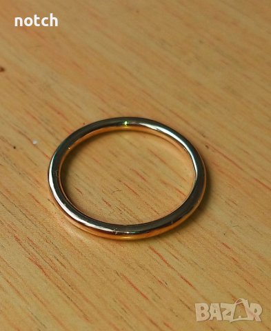 Златна халка, снимка 2 - Пръстени - 36628443