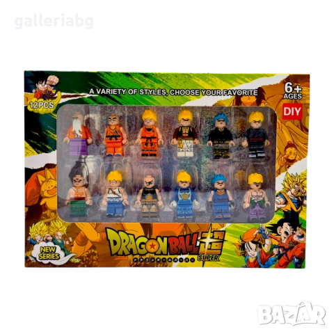 12 Мини Фигурки Dragon Ball – Комплект Аниме Герои, Колекционерски Set