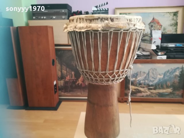 THE BIG ONE-ОГРОМНА ТАРАМБУКА-65Х38СМ-ВНОС ШВЕИЦАРИЯ, снимка 5 - Ударни инструменти - 30221147