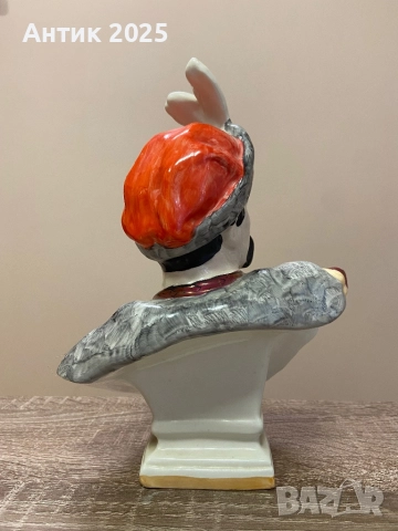 Бюст на Богдан Хмелницки, снимка 4 - Антикварни и старинни предмети - 52410644