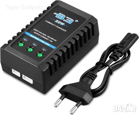 B3 зарядно за LiPo батерии 2S 3S 7.4V 11.1V RC балансиращо